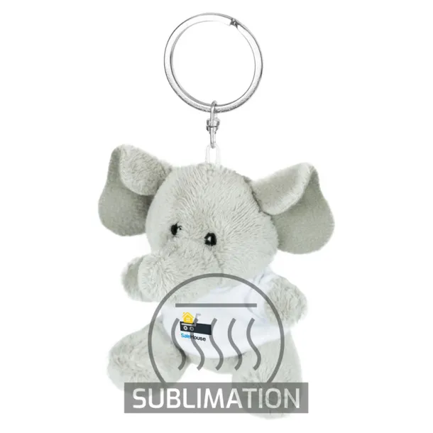 Hugo Plush elephant, keyring A69F99