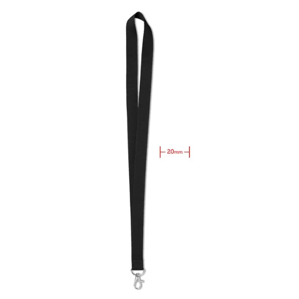 SIMPLE LANY Lanyard Black