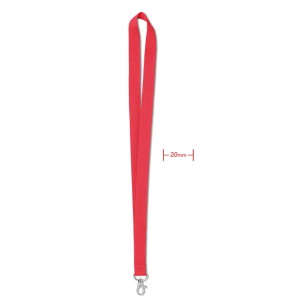 SIMPLE LANY Lanyard Red