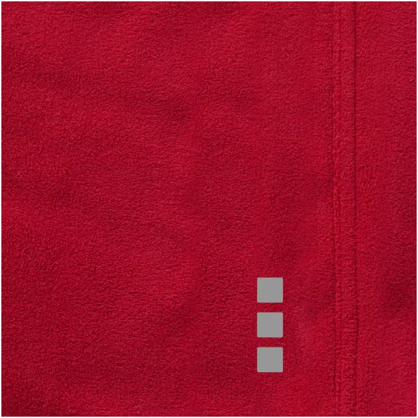 Brossard micro fleece full zip ladies jacket - Elevate Life Red