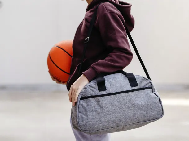 LOGAN sports bag - BRUNO Gray