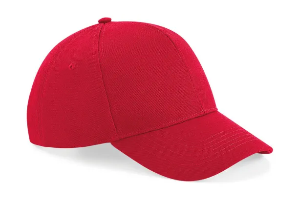  Ultimate 6 Panel Cap - Beechfield Classic Red