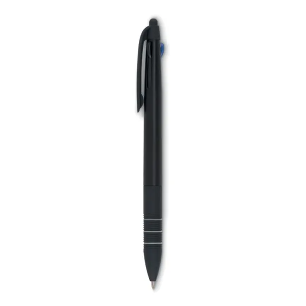 MULTIPEN 3 colour ink pen with stylus Black