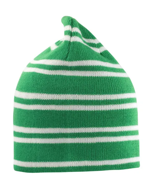  Team Reversible Beanie - Result Winter Essentials Kelly Green Bijela