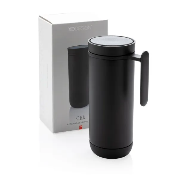  Clik leak proof travel mug - XD Design Black Anthracite