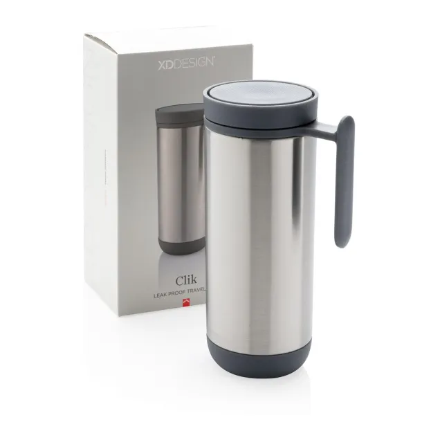  Clik leak proof travel mug - XD Design Anthracite