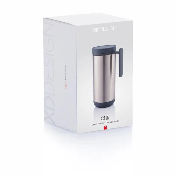  Clik leak proof travel mug - XD Design Anthracite