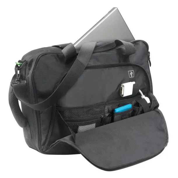  Florida torba za laptop PVC free - XD Collection Crna 