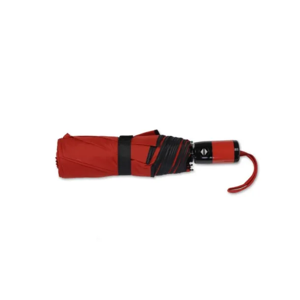  Automatic umbrella, foldable red