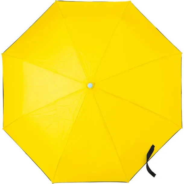  Automatic umbrella, foldable Žuta