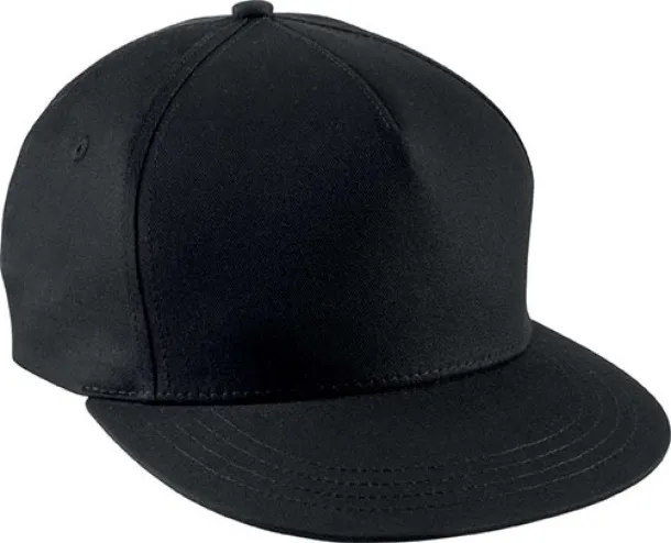  SNAPBACK CAP - 5 PANELS - K-UP Black