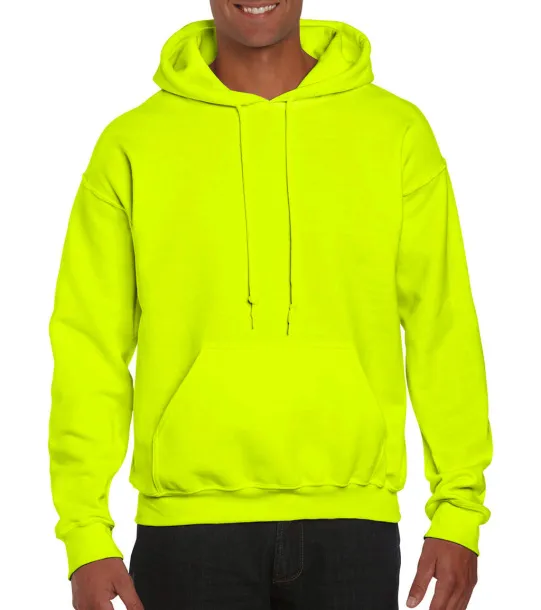  DryBlend Adult Hooded Sweat - Gildan Safety Green