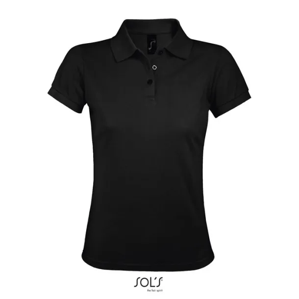 PRIME WOMEN PRIME WOMEN POLO 200gr Black