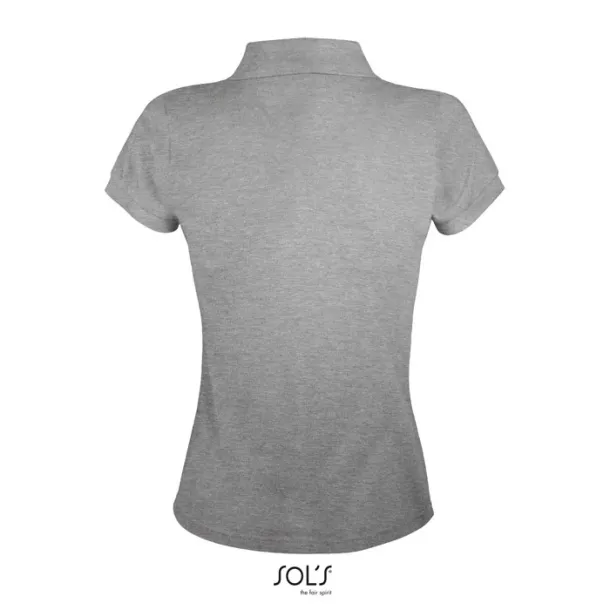 PRIME WOMEN PRIME WOMEN POLO 200gr Grey Melange