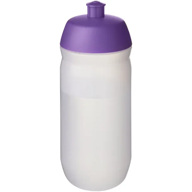 HydroFlex™ Clear 500 ml sport bottle Purple Frosted white