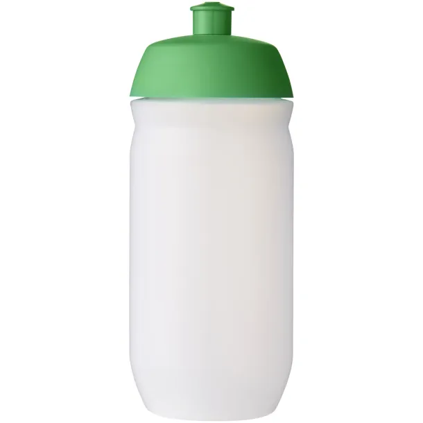 HydroFlex™ Clear 500 ml sport bottle Green Frosted white