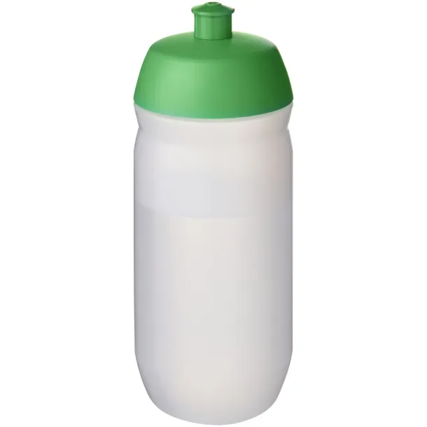 HydroFlex™ Clear 500 ml sport bottle Green Frosted white