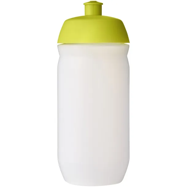 HydroFlex™ Clear 500 ml sport bottle Lime Frosted white