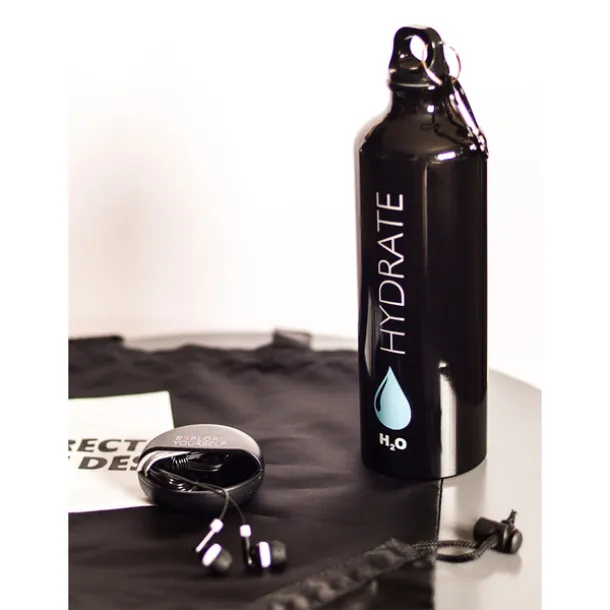 EASY TRIPPER water bottle 800 ml Black