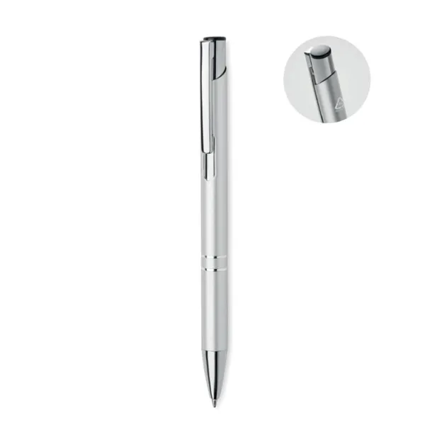 DONA Recycled aluminium ball pen Silver