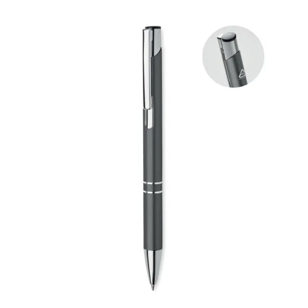 DONA Recycled aluminium ball pen Titanium