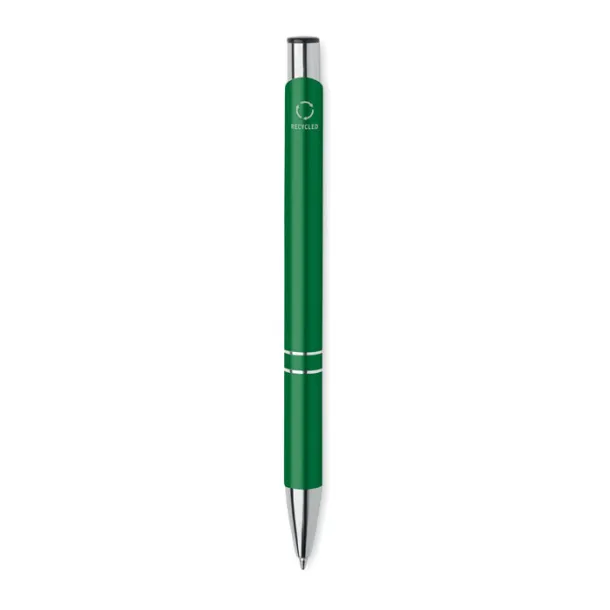 DONA Recycled aluminium ball pen Green