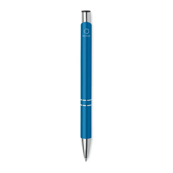 DONA Recycled aluminium ball pen Turquoise