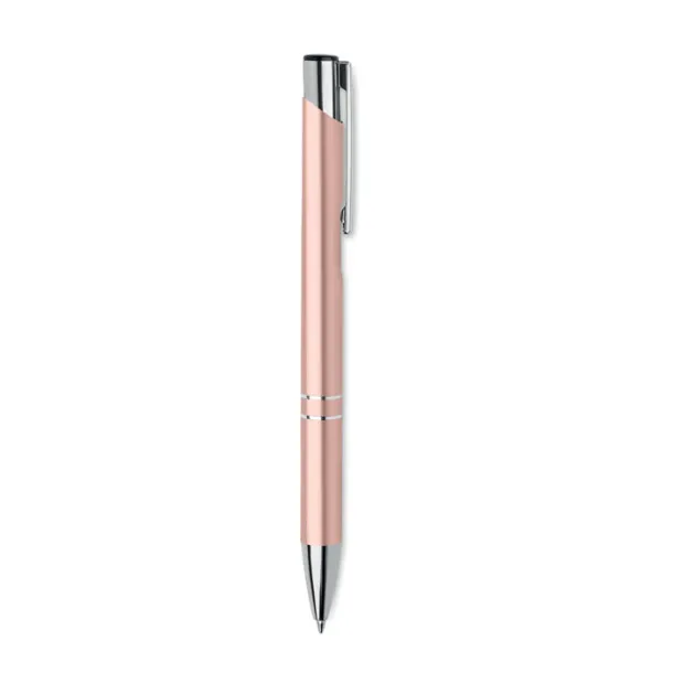 DONA Recycled aluminium ball pen Beige Beige