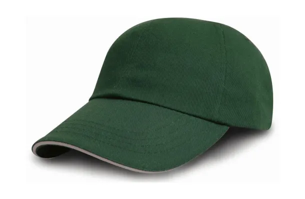  Brushed Cotton Drill Cap - Result Headwear Forest Putty