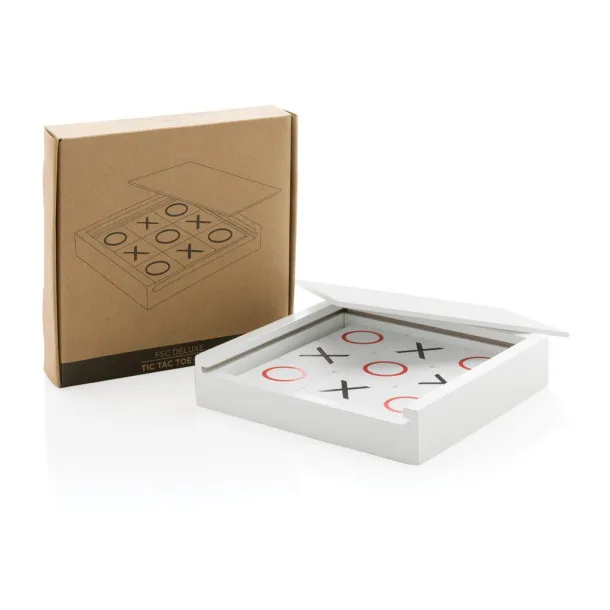  FSC® Deluxe Tic Tac Toe game - XD Collection White 