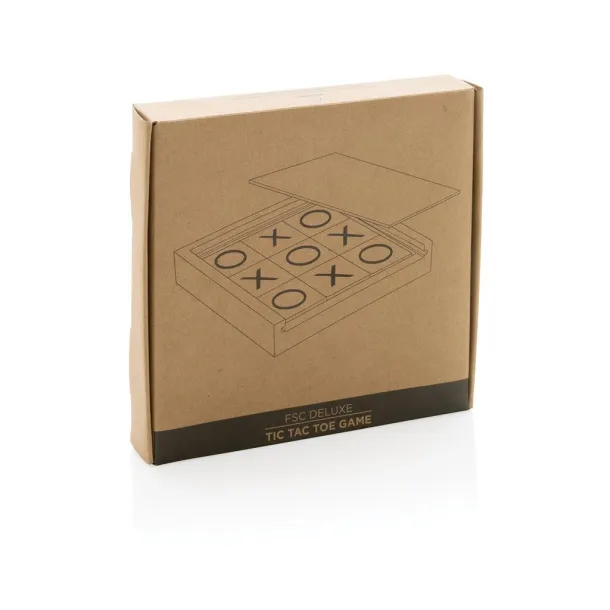  FSC® Deluxe Tic Tac Toe game - XD Collection White 