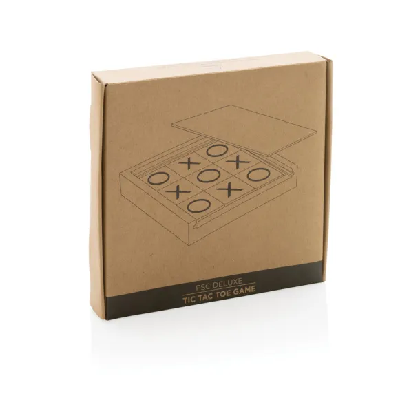  FSC® Deluxe Tic Tac Toe game - XD Collection White 