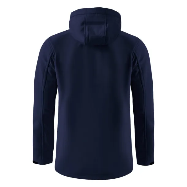 PROTECT MEN softshell hooded jacket - EXPLODE Blue