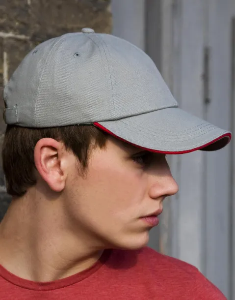  Brushed Cotton Sandwich Cap - Result Headwear