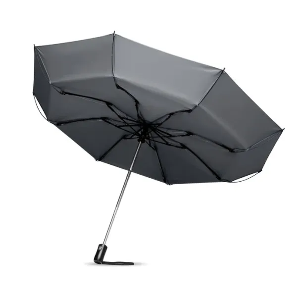 DUNDEE FOLDABLE Foldable reversible umbrella Grey