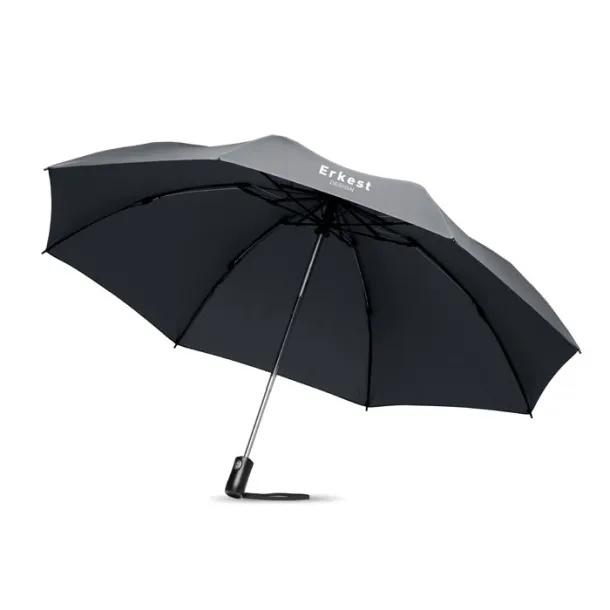 DUNDEE FOLDABLE Foldable reversible umbrella Grey