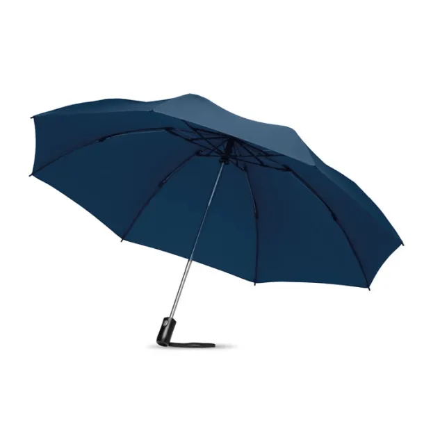 DUNDEE FOLDABLE Foldable reversible umbrella Blue