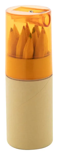 Gallery 12 pencil set Orange Natural