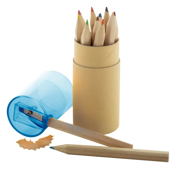 Gallery 12 pencil set Blue Natural