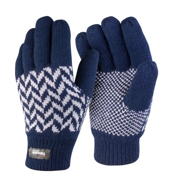  Pattern Thinsulate Glove - Result Winter Essentials Navy Siva