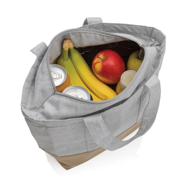  Impact AWARE™ 285 gsm rcanvas cooler bag undyed - XD Collection Grey 