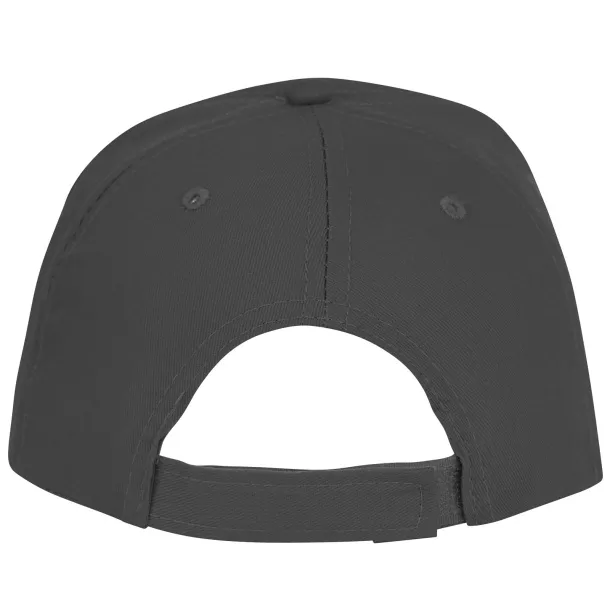 Ceto 5 panel sandwich cap - Elevate Essentials Storm grey