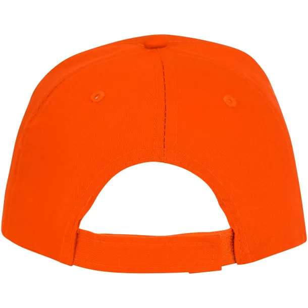 Ceto 5 panel sandwich cap - Elevate Essentials Orange