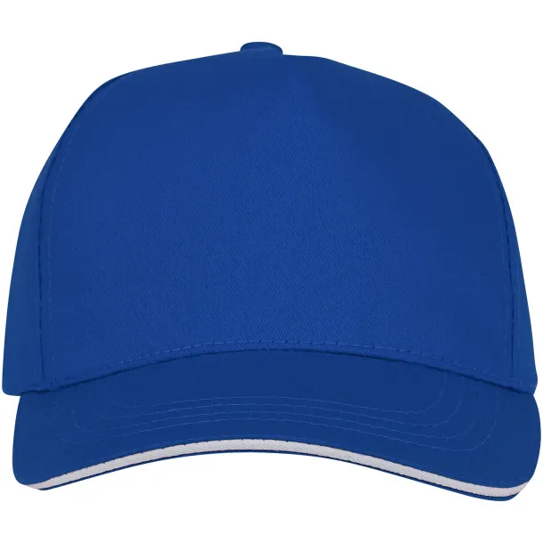 Ceto 5 panel sandwich cap - Elevate Essentials Blue