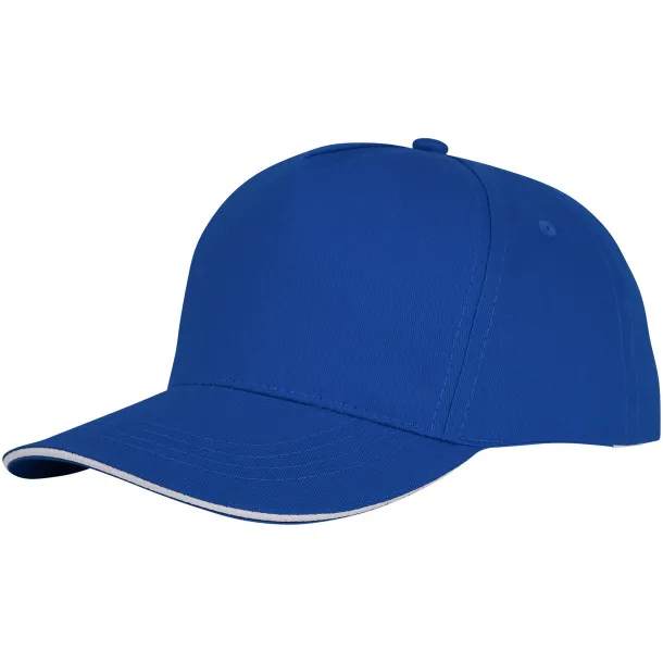 Ceto 5 panel sandwich cap - Elevate Essentials Blue