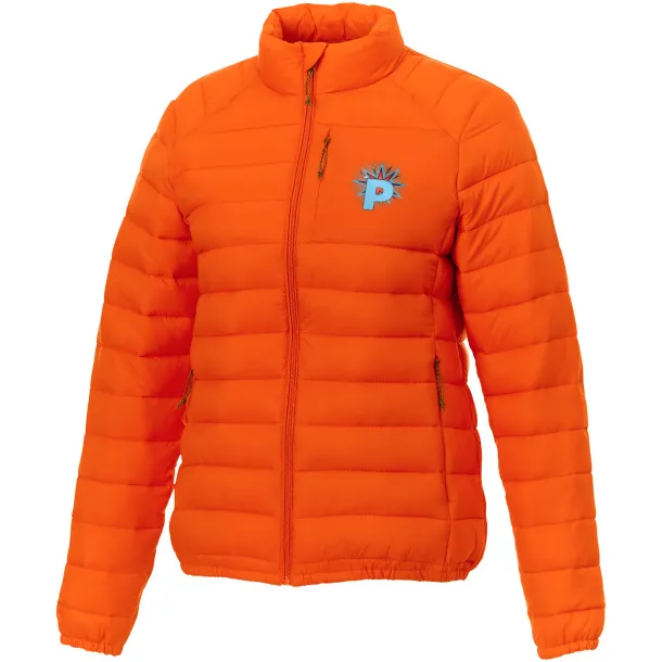 Athenas women's insulated jacket - Elevate Essentials Orange