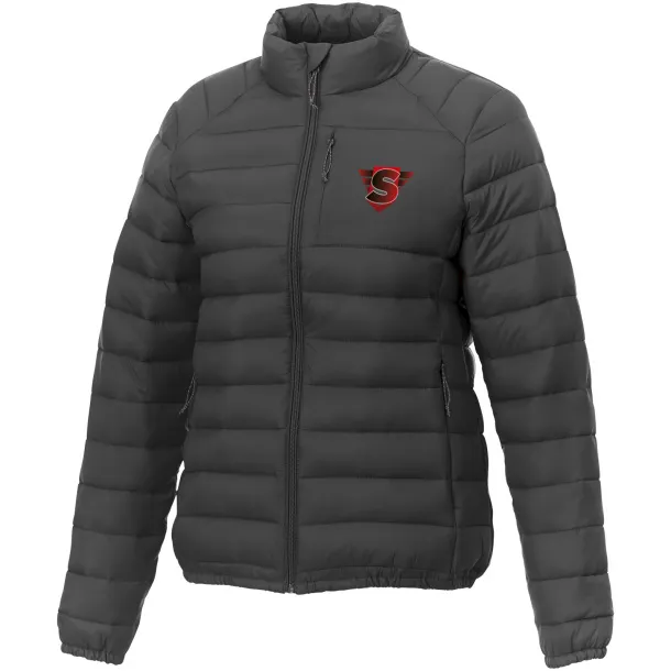 Athenas women's insulated jacket - Elevate Essentials Storm grey