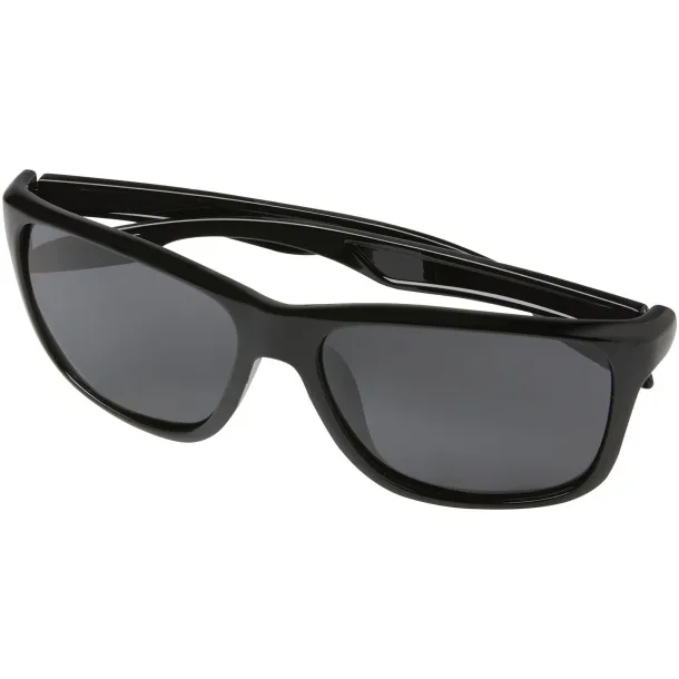 Eiger polarized sunglasses in recycled PET casing - Avenue Solid black