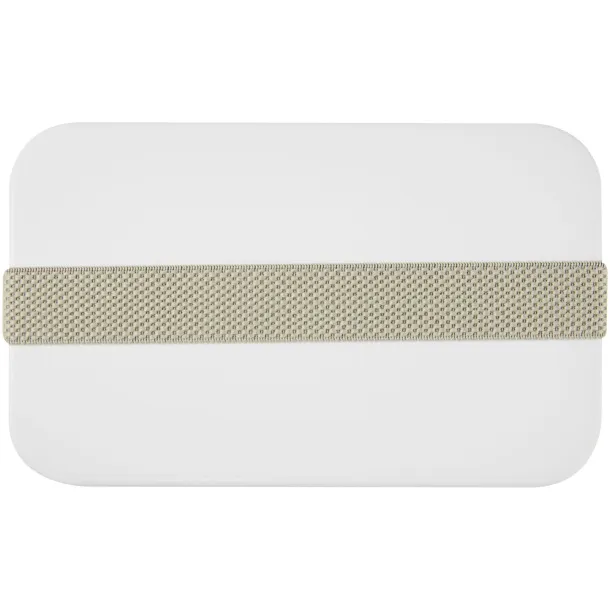 MIYO jednoslojna kutija za hranu, 700 ml Bijela Pebble grey