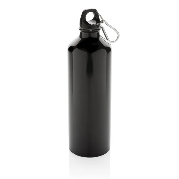  XL aluminijska boca za vodu s karabinerom - XD Collection Crna Crna